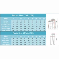 Costumes pour hommes Blazer pantalon pour hommes 2024 veste Design italien revers cranté fête mariage Slim Fit Costume Homme 2 pièces vêtements 6