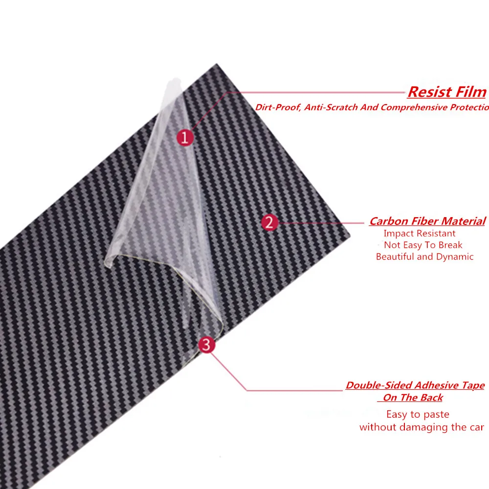 Trumpchi GS5 GS8 EMPOW 2012 2013-2024 자동차 PC 재료 기둥 포스트 커버 도어 트림 창 몰딩 스티커 플레이트 액세서리