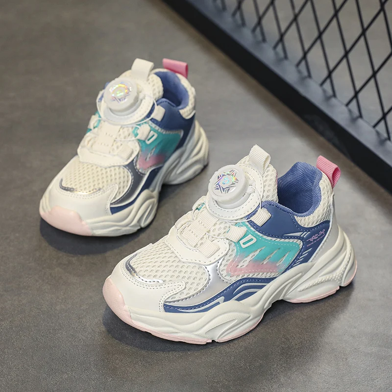 Fashion Youth Children's Outdoor Sport Footwear Boys' And Girls' Shoes Student School Sports Training Basketball Shoes 27-37