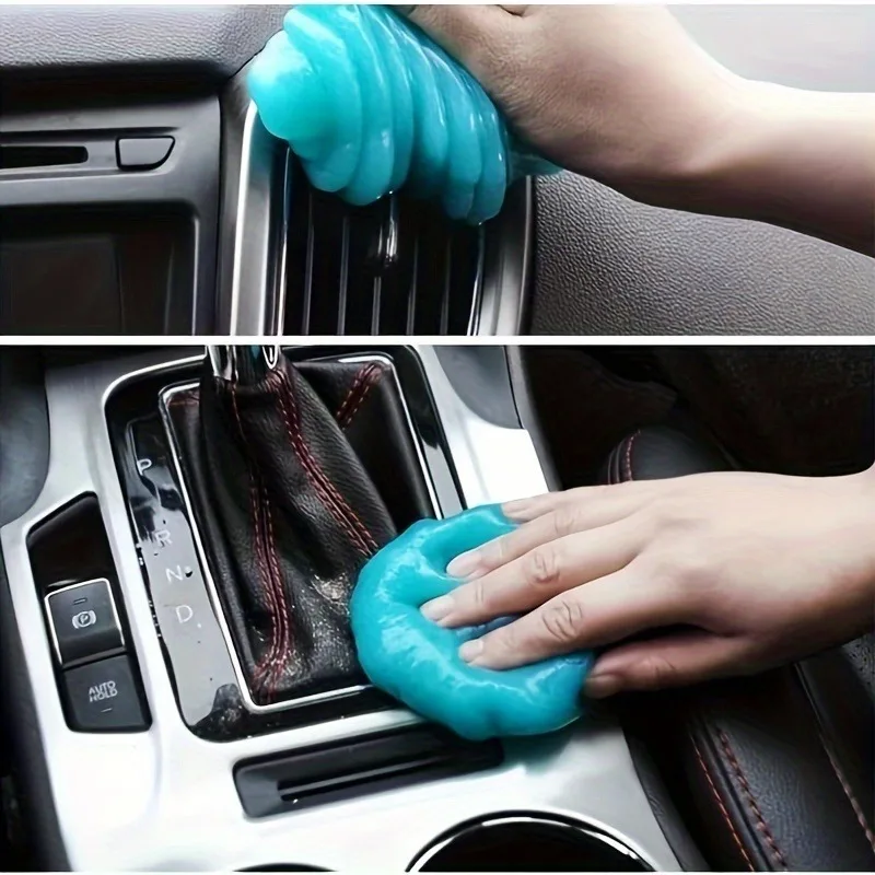 1 Pack of convenient car interior cleaning gel cleaning universal gel cleaner car dust cleaner interior cleaning gel - 2