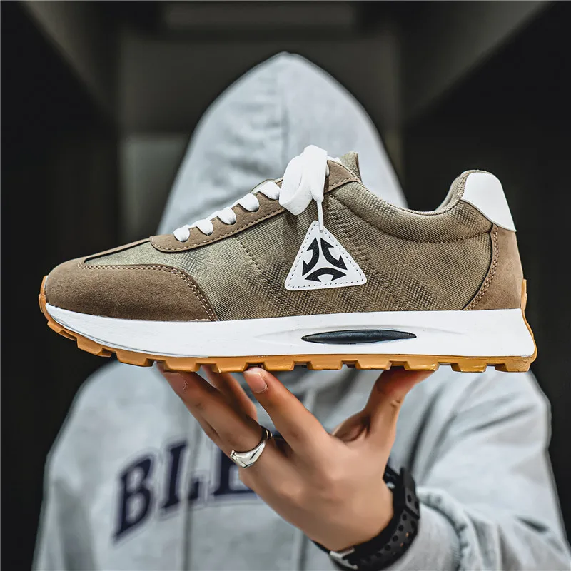 حذاء رياضي جلد طبيعي رجالي