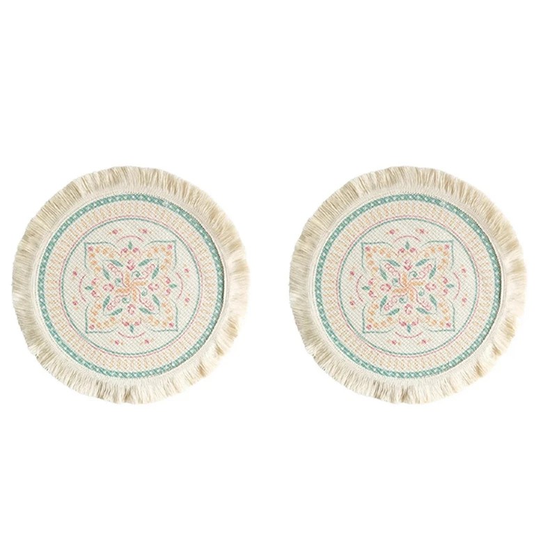 

2 шт., декоративный коврик с принтом