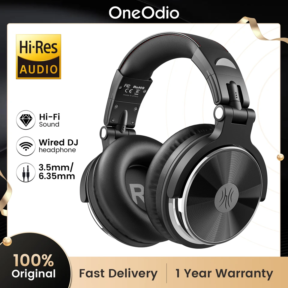 Cuffie professionali oneodio pro 10 cablate per studio e dj_voghion.com
