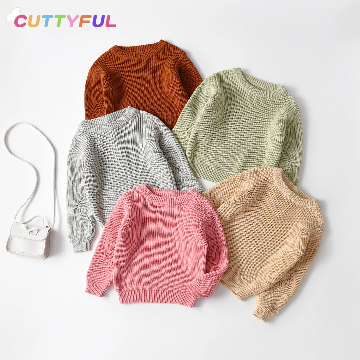 

Красочный стиль, Одежда для новорожденных, свитер, Осенний вязаный свитер для малышей, новинка, вязаная одежда для маленьких мальчиков и девочек, Хлопковый пуловер с длинным рукавом, топы