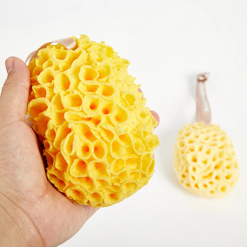 Natural Sea Wool Sponge Replacement Dead Skin Remover Cleaning Foam Washing Massager Pouf Shower Exfoliating Sponge Body exfoliating scrubber exfoliating shower scrubber bath sponge shower sponge