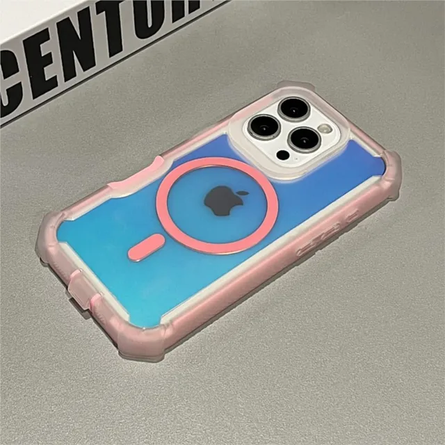 iPhone Heavy Duty Reflective Magnetic Case 4