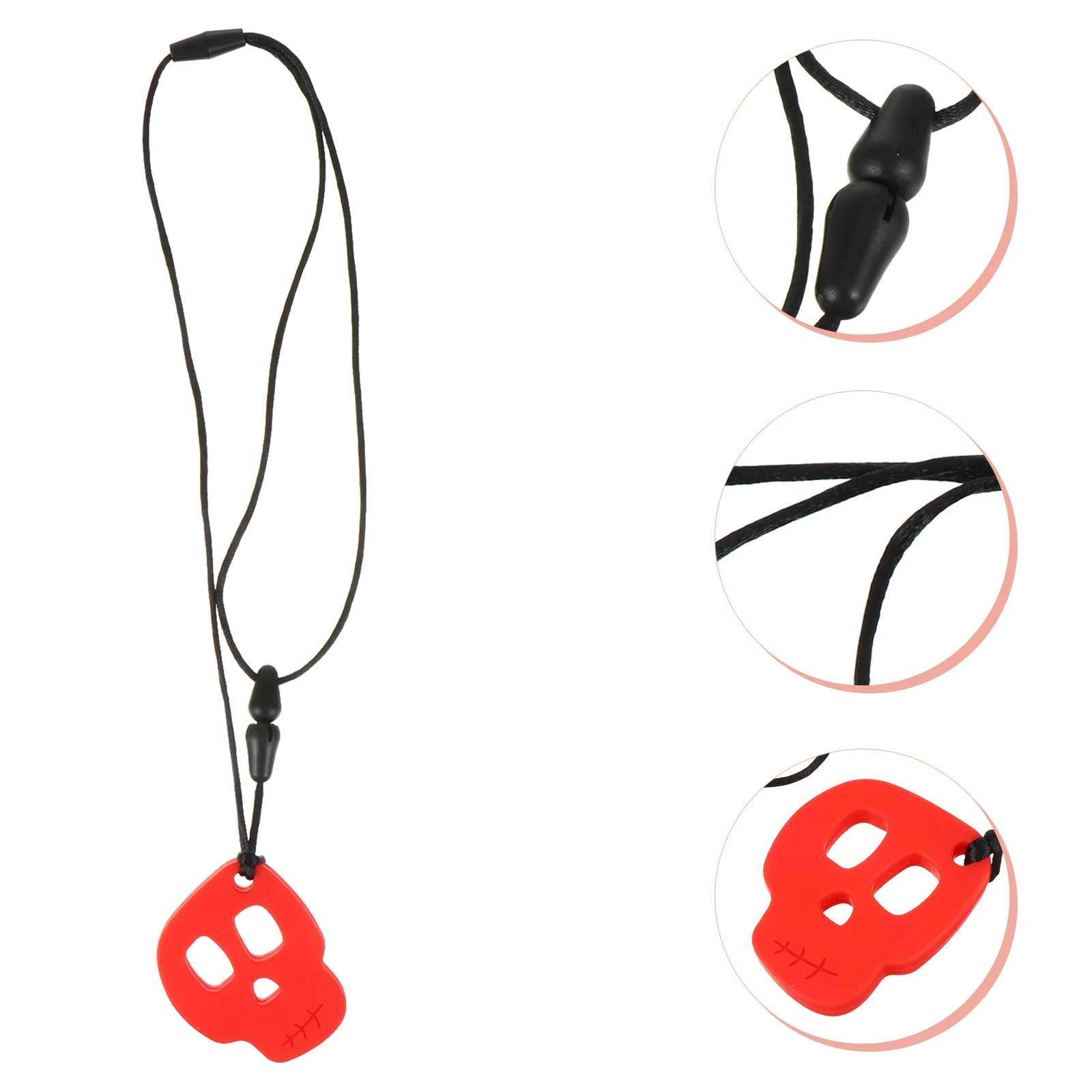 

Silicone Sensory Chew Teething Necklace Chewy Pendant Jewelry Kids Teether