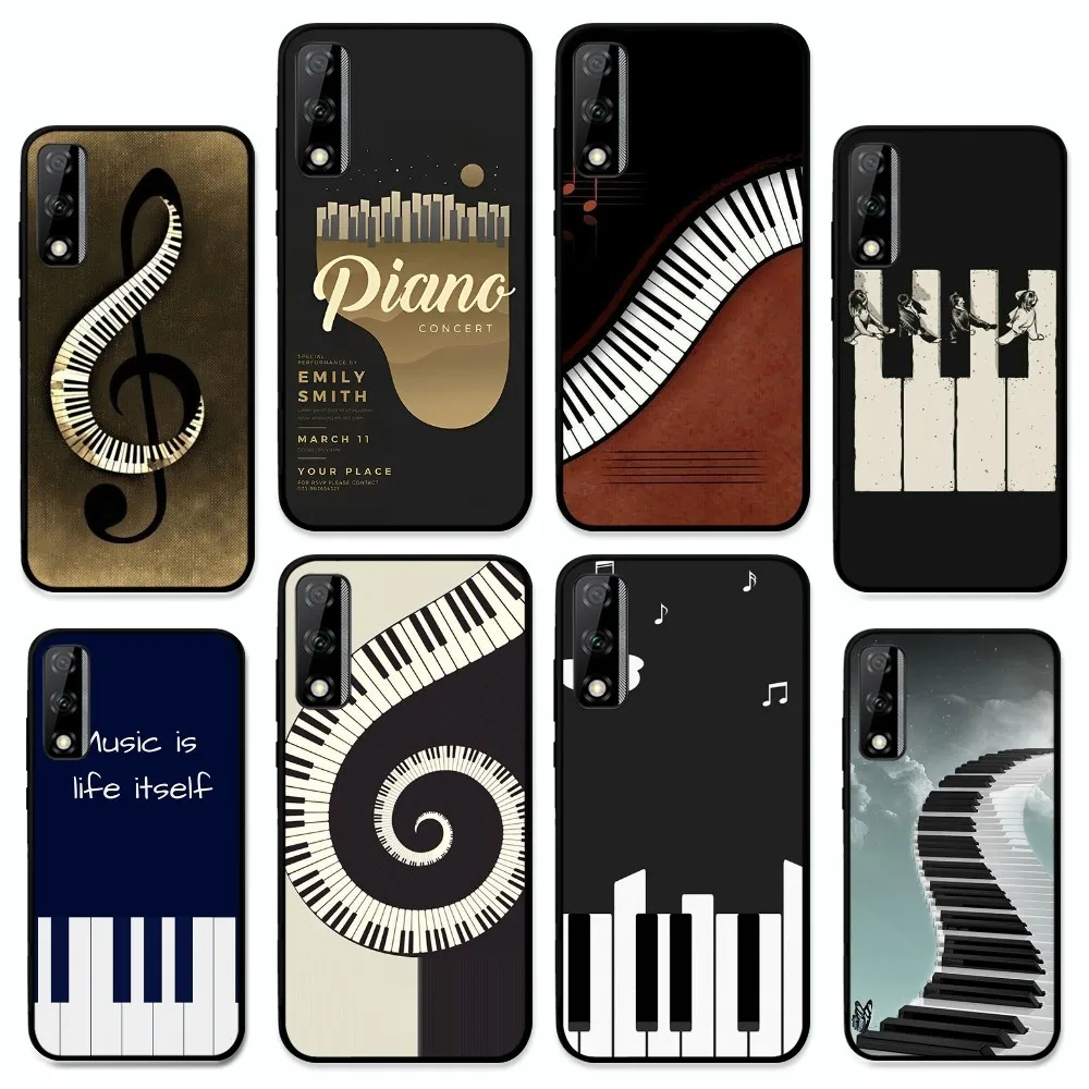 

Music Piano Phone Case For Huawei Y9 6 7 5 Prime Enjoy 7s 7 8 Plus 7a 9e 9plus 8E Lite Psmart Shell