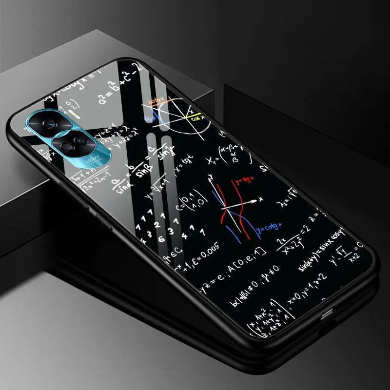 Luxury Tempered Glass Phone Case with Bumper - Cute Design