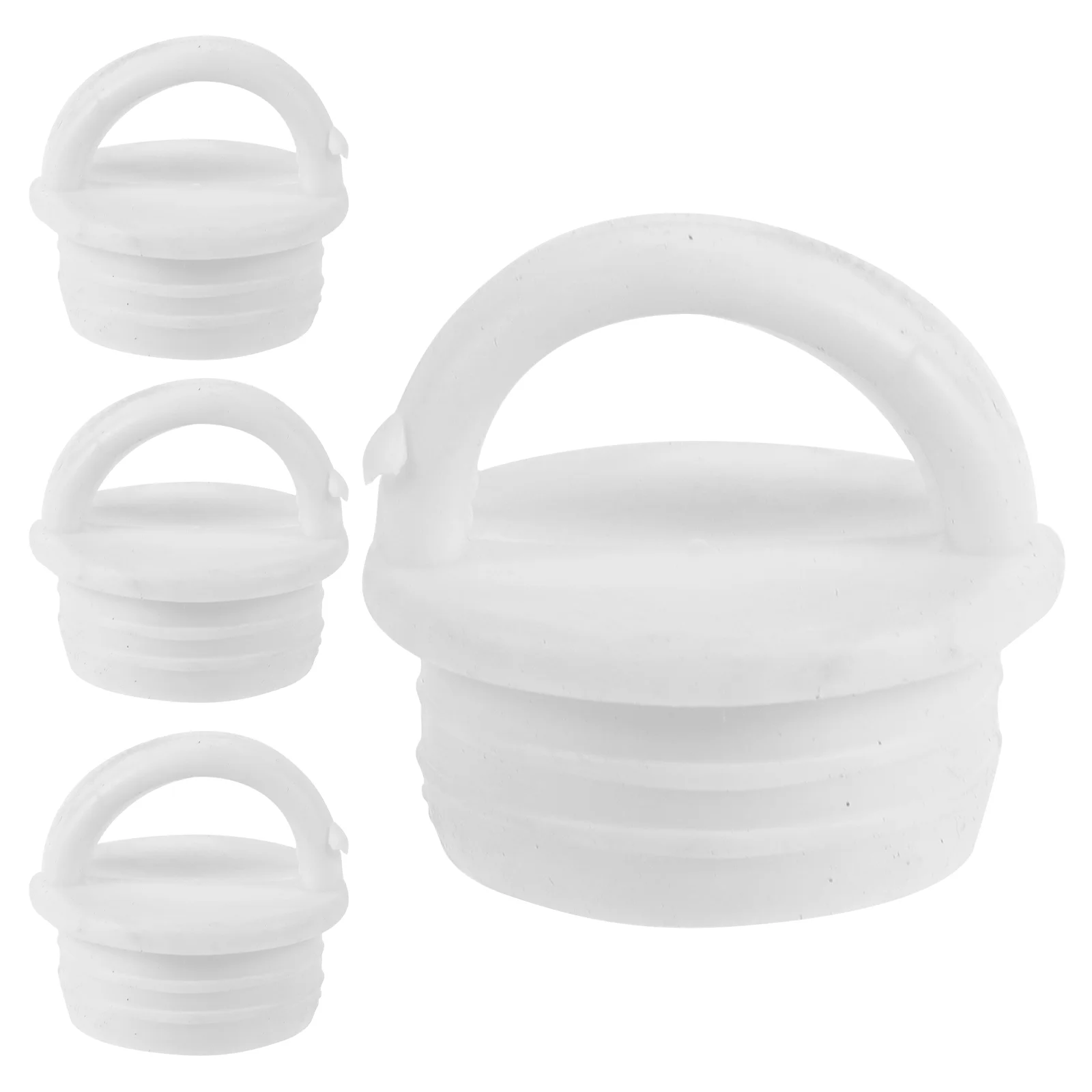 

Mop Bucket Drain Plugs Rubber Stopper Water Tub Round Pipe Tubing End Cap Holes Cover Bathtub Kitchen Bathroom Laundry Sink