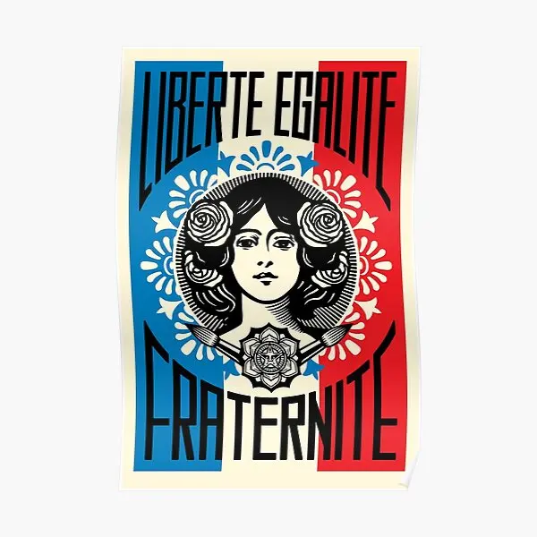 

Liberte Egalite Fraternite Poster Art Home Modern Print Decor Painting Mural Funny Vintage Wall Decoration Picture No Frame