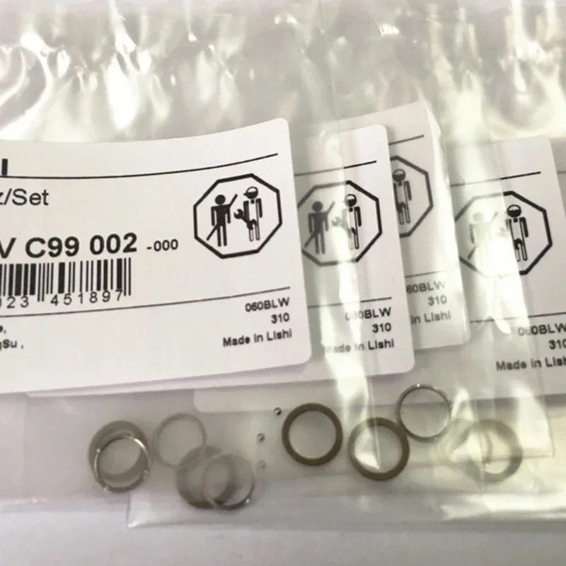 Injector Ceramic Ball Repair Kits F 00V C99 002 Sealing Rings F00VC99002 F00VC05001 for 0445110250 Ball Diameter 1.50mm