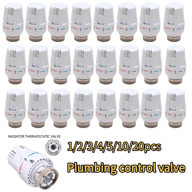 วาล์วควบคุมอุณหภูมิหม้อน้ำแบบเทอร์โมสตัท วาล์วควบคุมอุณหภูมิพื้นแบบปรับได้ วาล์วเทอร์โมสตัท วาล์วหม้อน้ำแบบเทอร์โมสตัท 1