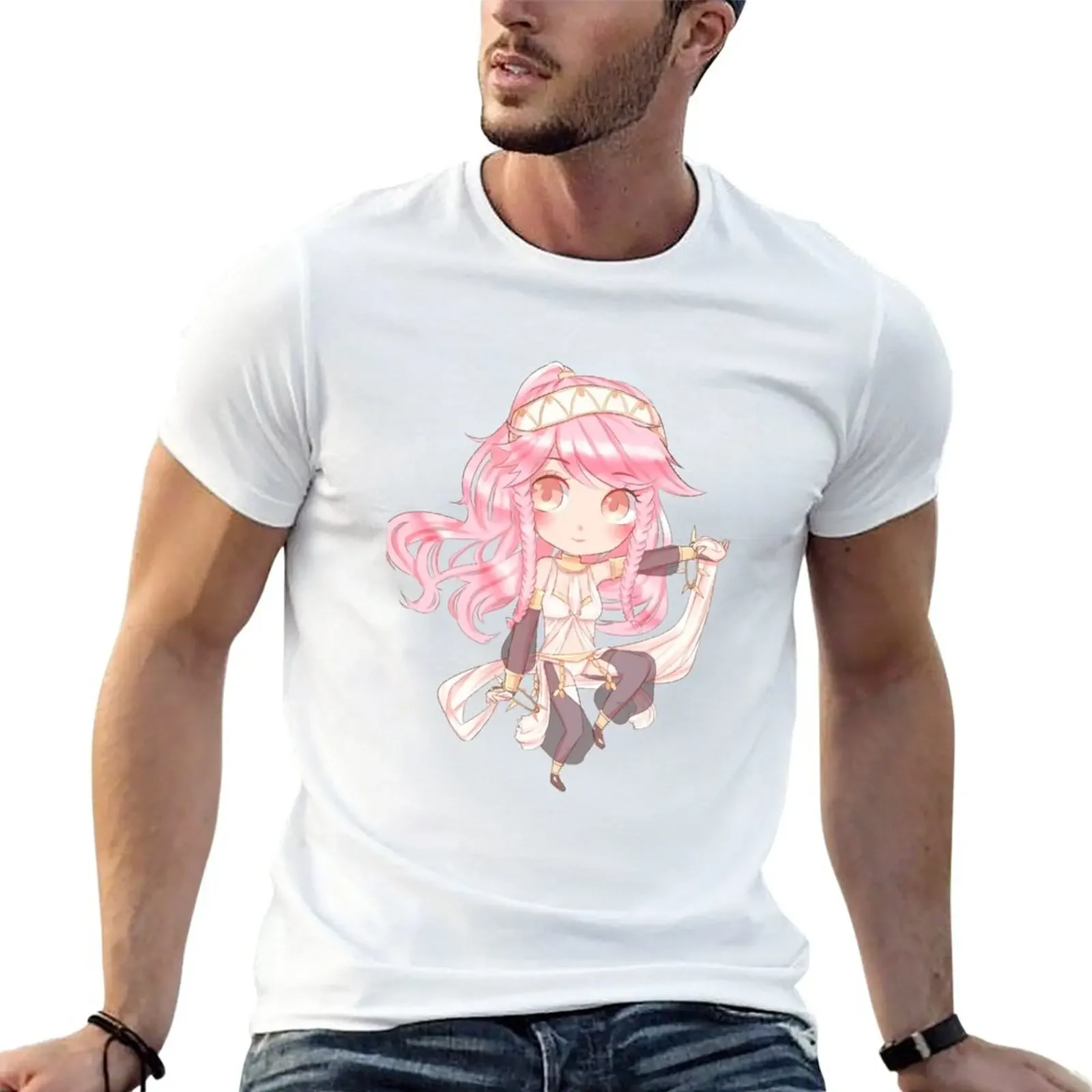 Fire Emblem Olivia T-Shirt Kawaii Clothes Plus Size Top Mens T-Shirt Pack