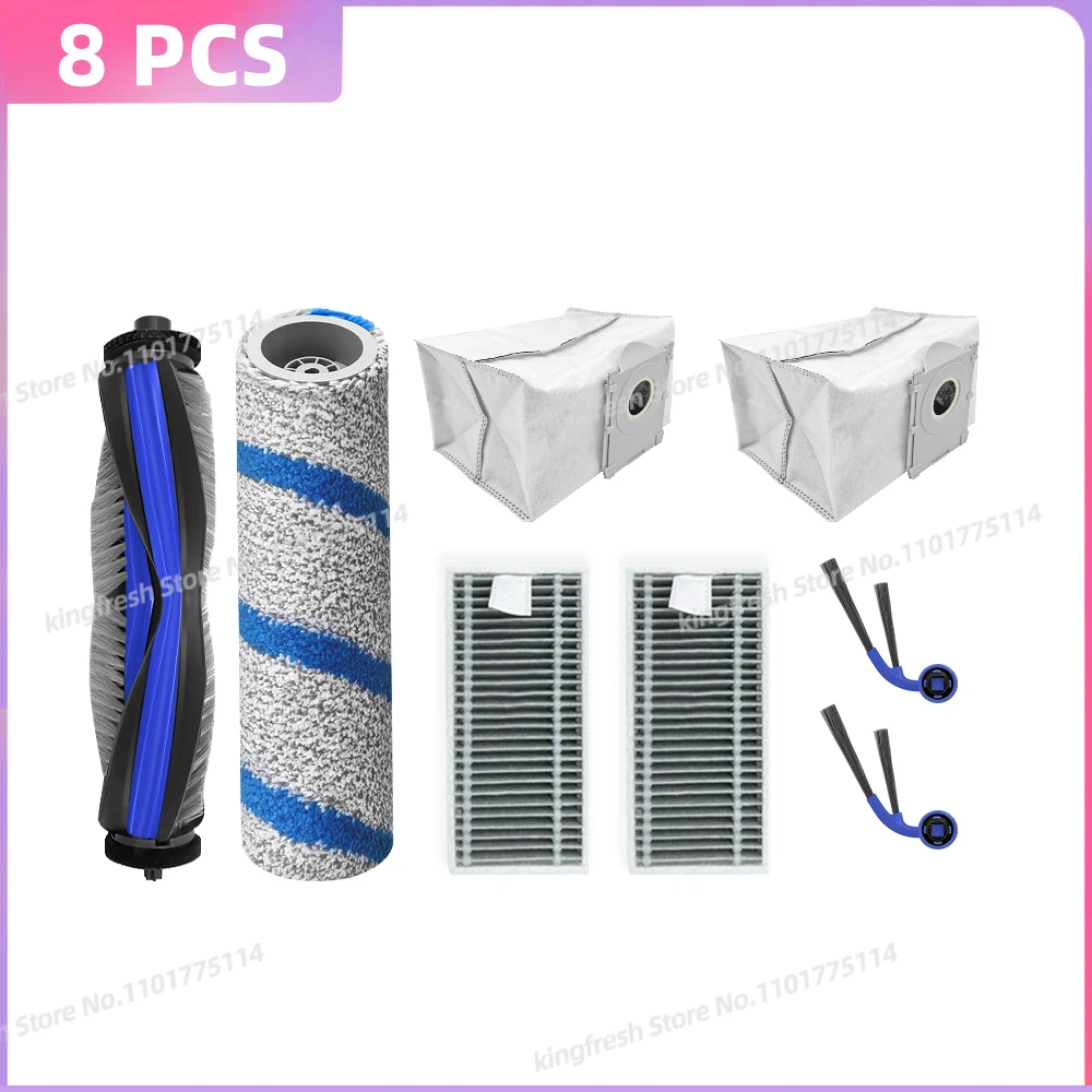 X11 Pro Sacs D'aspirateur Pour ECOVACS DEEBOT X11 PRO Omni Robot Aspirateur, Accessoires De Sac à Poussière à Charbon Actif,Capacité De 3 L, Lot De 10 Pièces De Rechange Dust Bag