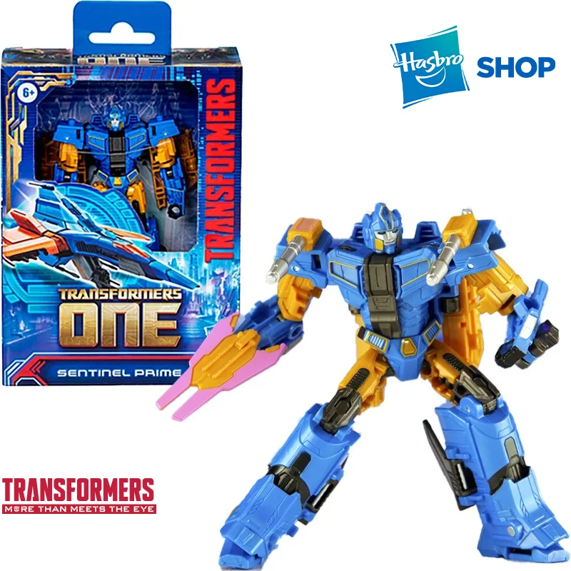 Figura-de-a-o-Hasbro-Transformers-One-Sentinel-brinquedo-modelo ...