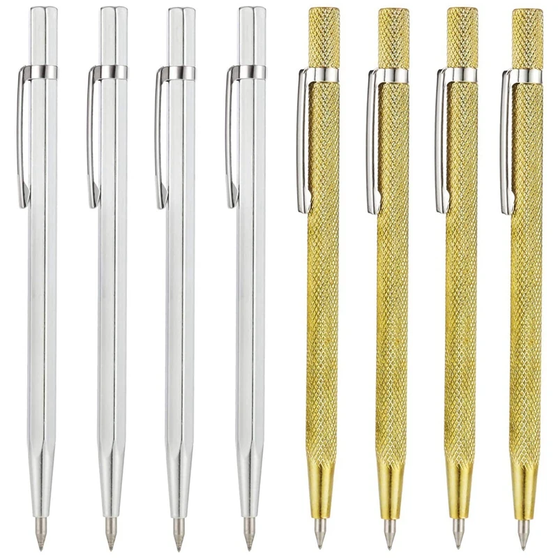 8Pcs Tip Scriber Etching Engraving Pen Glass Scribe Tool Aluminium Etching Engraving Penfor Ceramics Glass cnc wood router machine