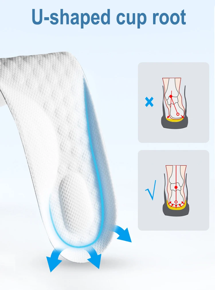 Branț din spumă cu memorie pentru copii Respirabil pentru transpirație Absorbant șocuri Pantofi Tampoane ușoare Deodorizare Sport Branț pentru copii_voghion.com