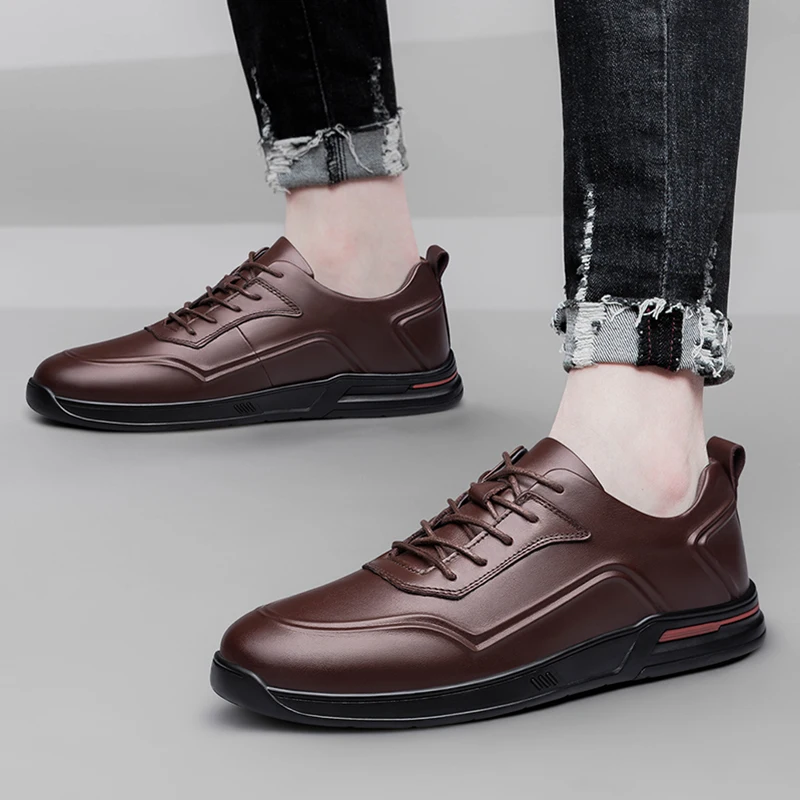 DY fashionable men's casual shoes all match small white shoes classic board sneakers