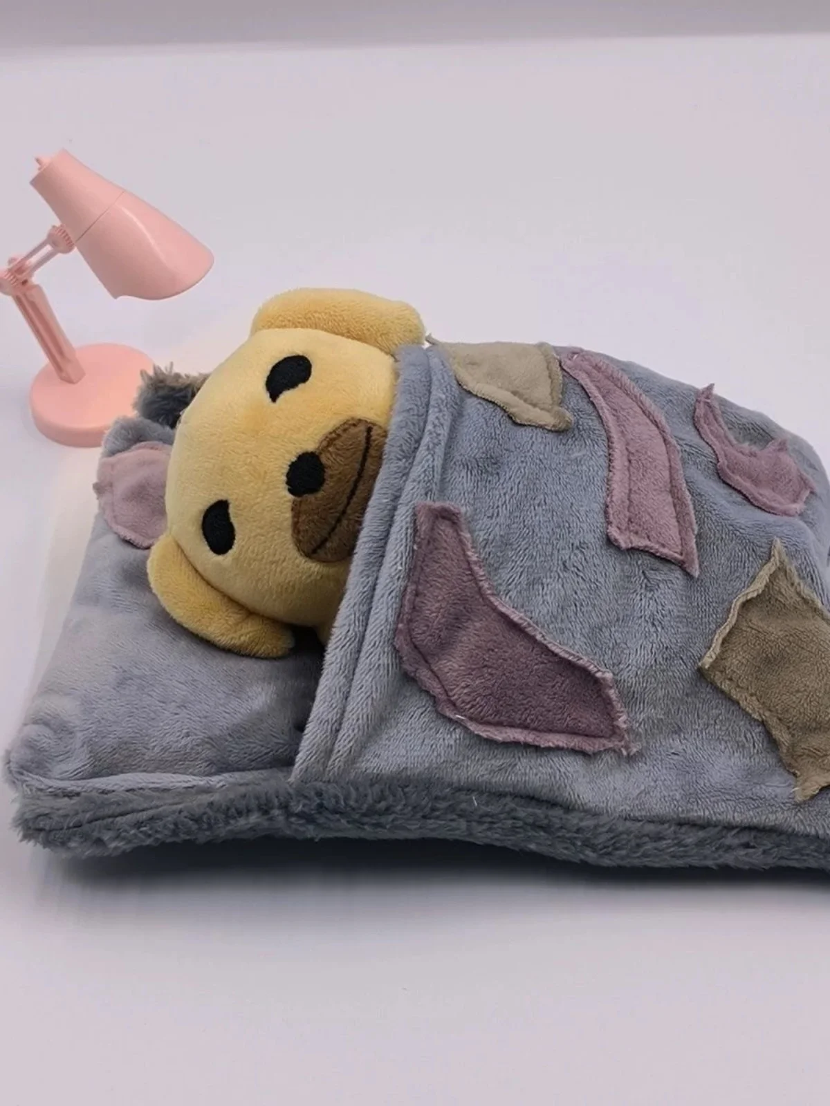 Cute Doggie Dipper Plu Doll Keychain Pendant Handmade Gift Toy Dog Stuffed Animal Soft PP Cotton Universal Age