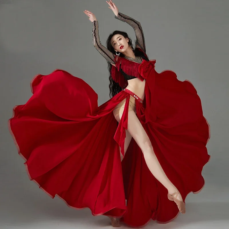 Girls Stylish Cut Design Belly Dance Costume Skirt – The Dance Bible