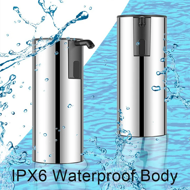 

Touchless Automatic Liquid Soap Dispenser 350ml 4 Gear Smart Sensor Wash Hand Sanitizer Pump For Bathroom Kitchen