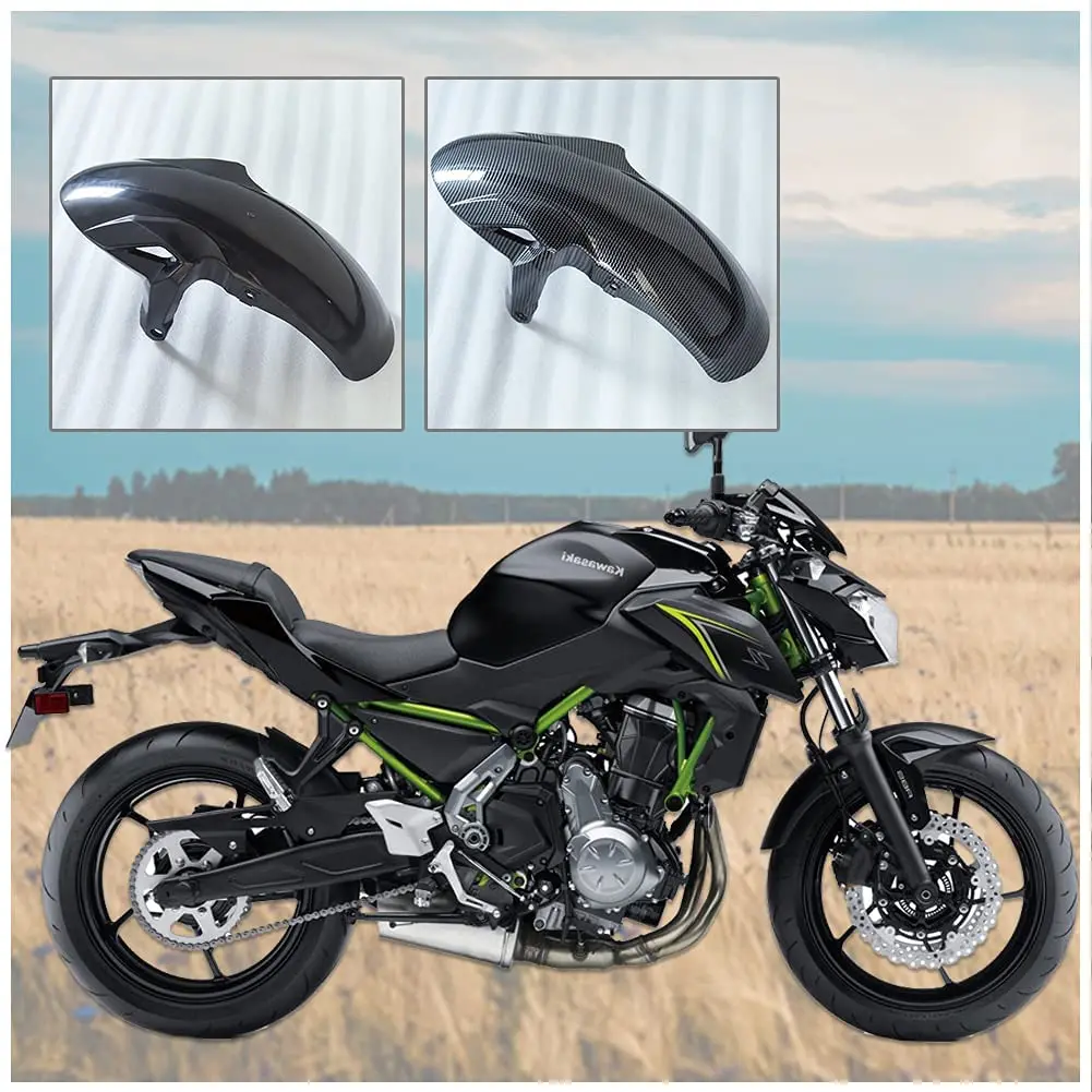 Ninja650 Motorrad Vorderrad Kotflügel Kotflügel Splash Schutz Verkleidung  Fit für Kawasaki Z650 NINJA 650 2017-2020 2019 Z 650 Carbon - AliExpress
