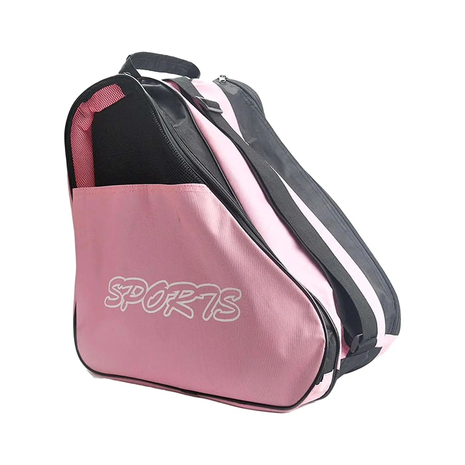 Sac De Patinage à Roulettes 38×36×25 Cm, Sac à Patins à Glace Et Roller Avec Bandoulière Réglable, Sac De Transport Pour Enfants, Femmes Et Hommes, Sac à Chaussures De Ski Respirant Et