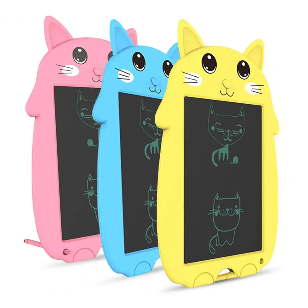 Handwriting Pad  Durable Cartoon Dog Shape Eco-friendly  Power Saving Children Writing Tablet School Supplies