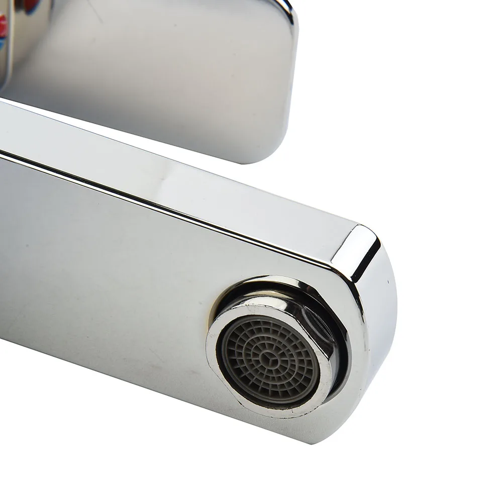 

Sitting And Standing Mono Basin Tap Faucet Bathroom Bath Ceramic Valve Core Copper With Chrome Plating Electroplating