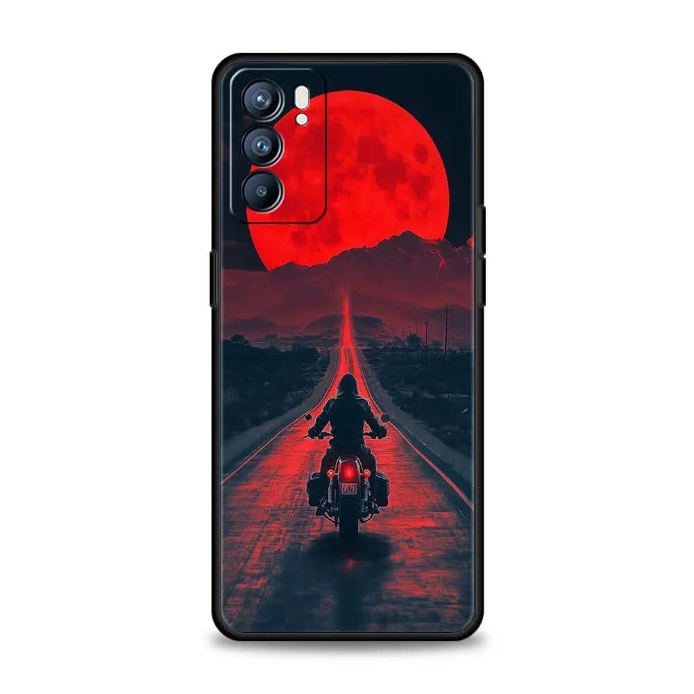 Sleek Motorcycle Design Phone Case Cover