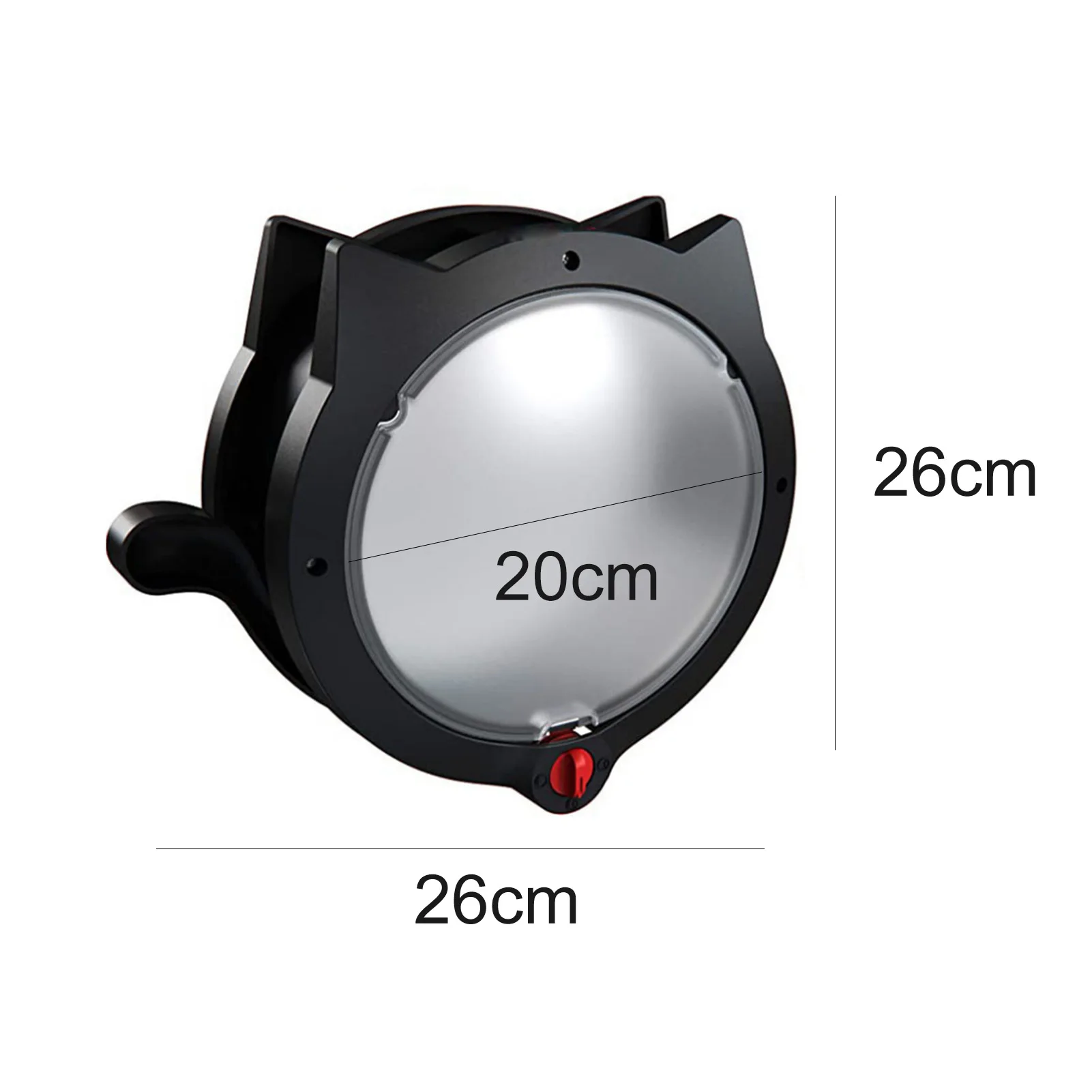 Pet Door Round Door Flap for Dog Security Doors ABS 4 Ways Modes Interior Exterior Lockable Pet Flap Locking Cover