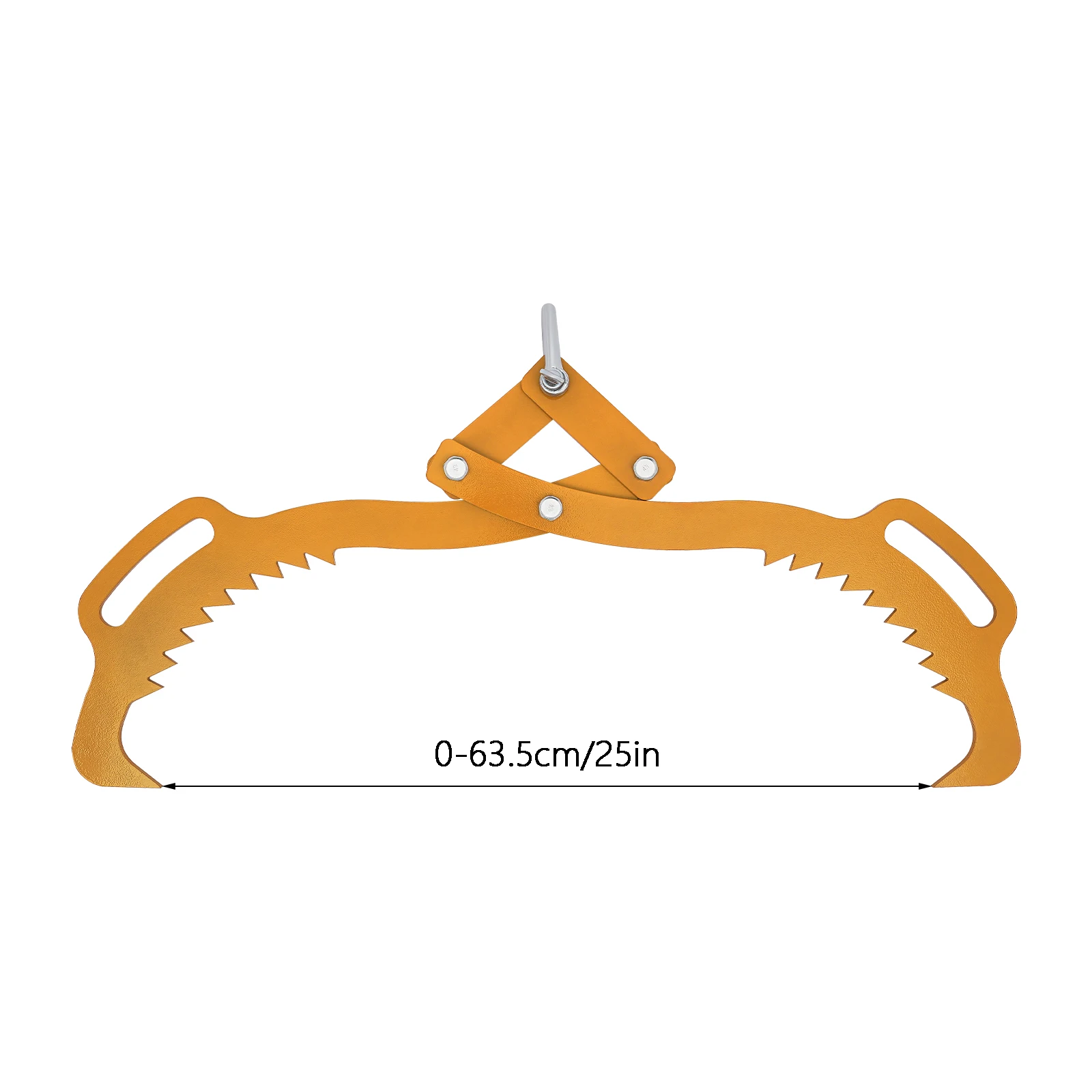 Forestry Pliers 1500lbs/700kg Forestry Pliers Tree Trunk Size Drag Pliers Back Pliers, Steel 21inch/25inch/30inch