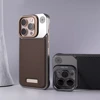 Luxury Frameless Carbon Fiber Pattern Slim Case for iPhone 16 Pro Max 15 14 Plus 13 12 MagSafe Wireless Charge Lens Holder Cover 2