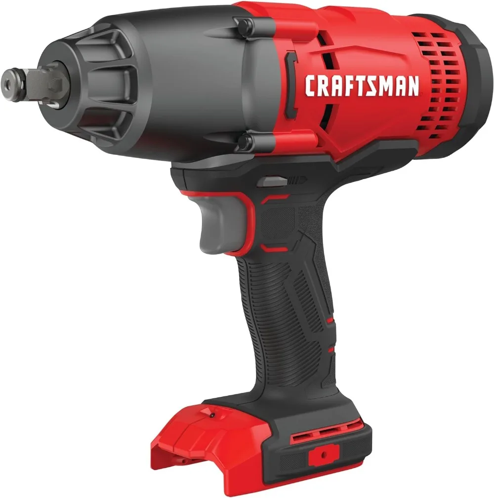 CRAFTSMAN V20 Cordless Impact Wrench, 1/2 Inch, Bare Tool Only (CMCF900B) Max 1, 700 RPMs with Variable Speed Trigger universal garage door remote replacement for liftmaster chamberlain craftsman compatible with openers has learn button