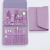 16pcs Nail Cutter Set Stainless Steel Nail Clippers Set With Folding Bag Manicure Cutter Kits Scissors Beauty Tool 1