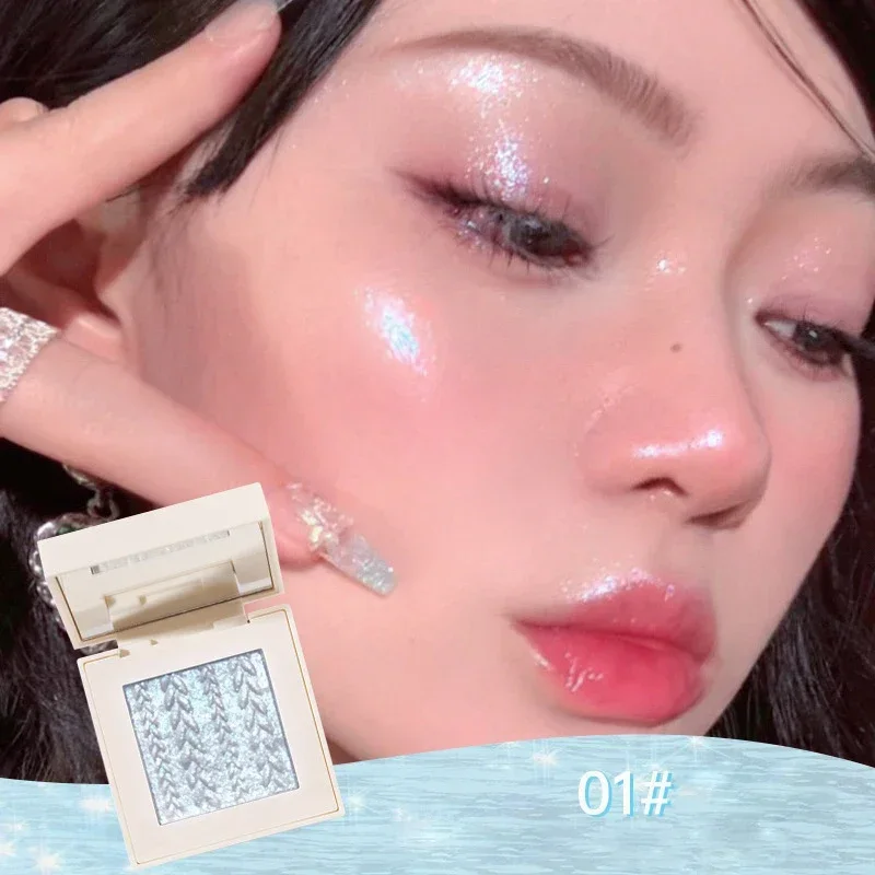 GlitterEyeshadowPlantEmbossingHighlighterCreamLongLasting