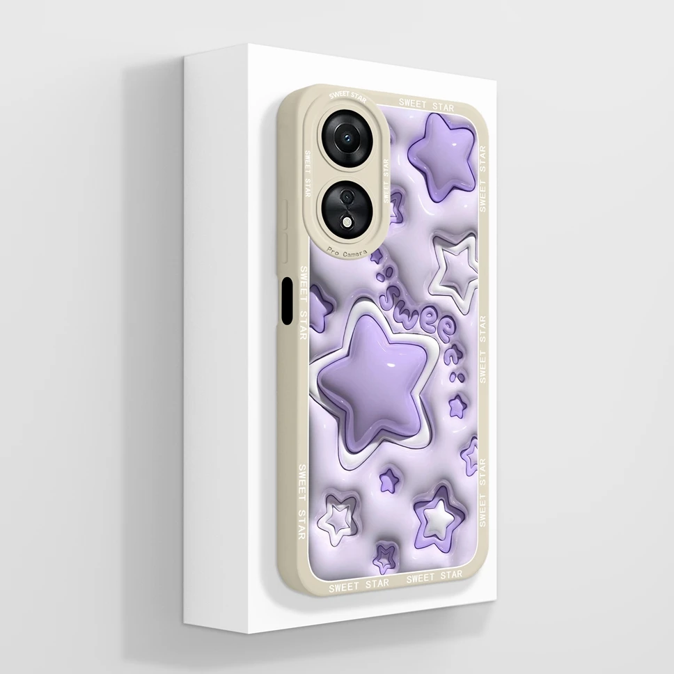 Cute Flowers Silicone Protective Phone Case - Stylish Back Cover Casing Shell with Bumper Protection
