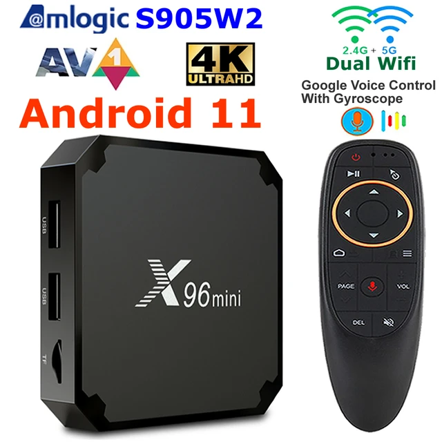 X96 mini 4K Ultra HD Media Player Android 11 2G+16G from