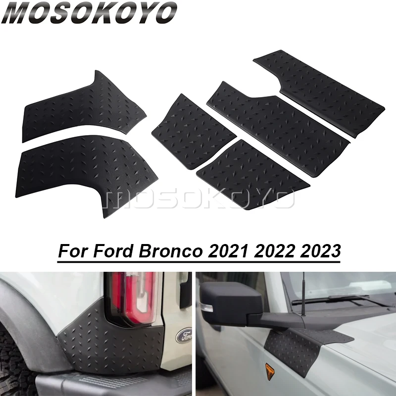 CarBodyArmorSideCornerGuardCoverForFordBronco2021202324