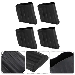 Ladder Feet Covers Rubber Pads Black Ladder Covers Non Slip Ladder Boots Water Proof Boots Feet Replacements Accessories