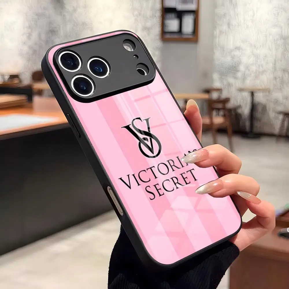 Victorias Pink Secret Premium Phone Case with Glass Cover