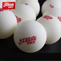 DHS Table Tennis Training Balls 40+mm Diameter ABS Plastic Ping Pong Balls for Multi-balls Club Training and Amateur Games