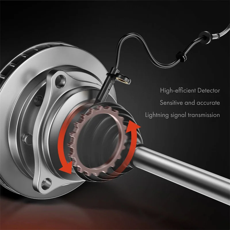 {QTG333} 2115401917 메르세데스 벤츠 W211 C219 Cls280 Cls350 Cls500 E200 E240 E280 E320용 후방 좌/우 ABS 휠 속도 센서