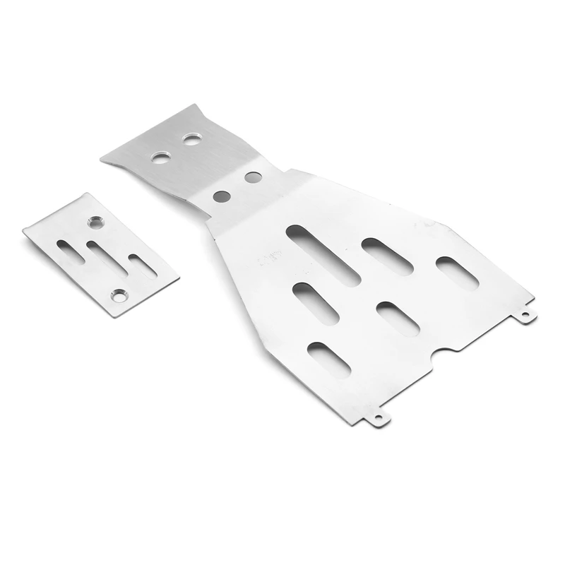 Racing In Acciaio Inox Skid Plate Chassis Guard Chassis Armor Aggiornamenti Pezzi Di Ricambio Per Traxxas 1/10 Ford F-150 Raptor