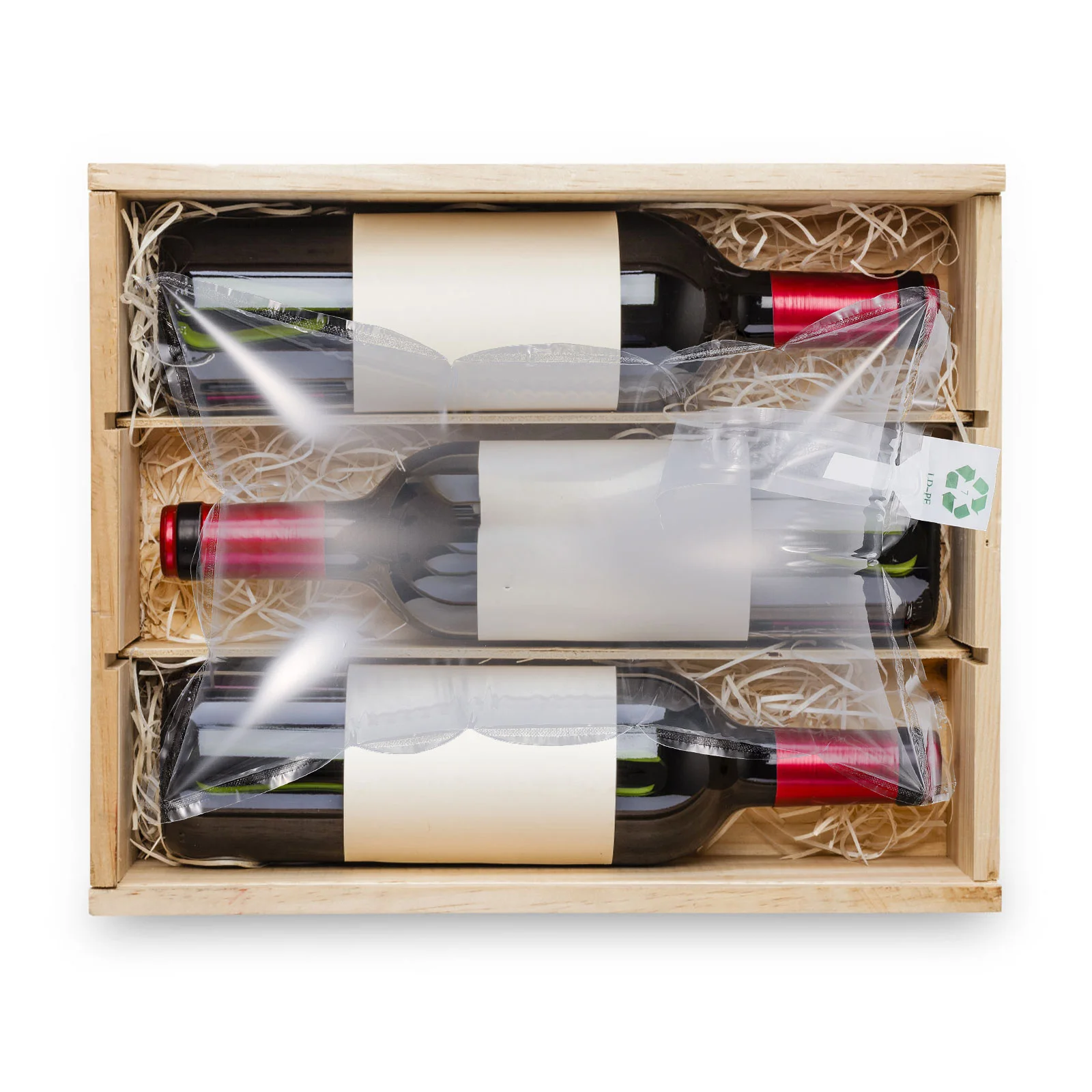 Air Bubble Bag Inflatable Air Packaging Bags Air Pillows Film Air Cushion Film Roll Blocking Wrap Bags