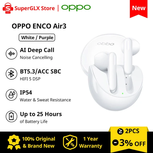 Original OPPO Enco Air2 Pro Air 2 Pro TWS Earphone Bluetooth 5.2 Wireless  Earbuds ANC Active Noise Cancel Headset For Reno 8 - AliExpress