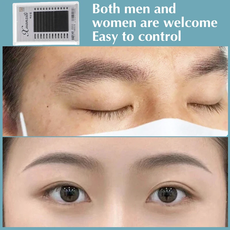 Authentic Real Eyebrow AI Master Practice Native Cloned Eyebrow Hair Without Hair Follicles For Beginners 2