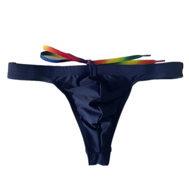 Man Swim Thong Swimwear Mens Swim Briefs Micro Mini Bikini Swimsuit Swimming Trunks Beach Shorts Sexy Gay Bathing Suit Seobean
