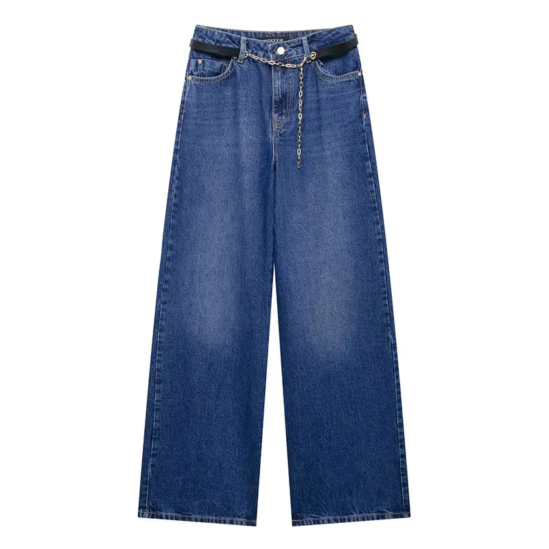thumbnail image 1 of HH TRAF 2024 Chaleco vaquero de moda de verano para mujer, camisetas sin mangas cortas ajustadas, ropa de calle para mujer, chaleco superior para mujer, 1 of 5
